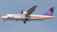 ATR-72-500 Hevilift Australia Mahogany Desk Wood Airplane New Model Large 1/72