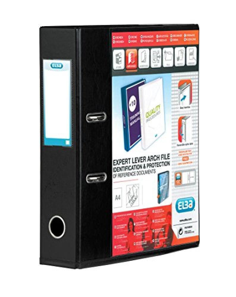 (TG. A4) Elba A4 70 mm Vision raccoglitore a leva – Parent A4 Nero - NUOVO
