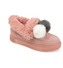 Journee Collection Women's Sunset Slippers Blush Size 8
