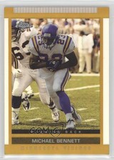 2003 Topps Draft Picks & Prospects Chrome Gold Refractor Michael Bennett 0s8i