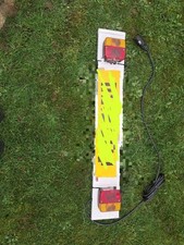 Cycle Carrier Trailer Light Board 3ft Towing Number Plate