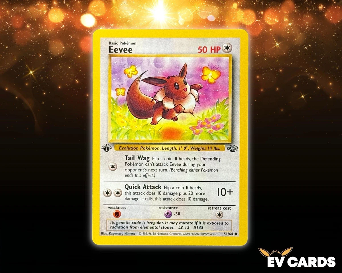 英語版初期 ポケモンカード Eevee 1st Edition 【公式通販】