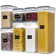 Airtight Food Storage Containers with Lids, 7 PCS