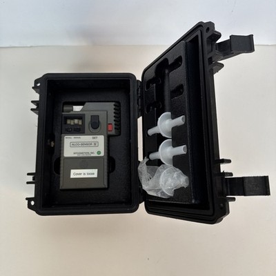 Intoximeters Alco-Sensor IV Breathalyzer WORKING With Original Pelican Case