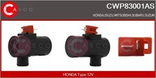 Scheibenwaschpumpe Monopumpe CWP83001AS CASCO für HONDA ISUZU MITSUBISHI SUBARU