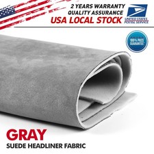 Deluxe Suede Cars Headliner Foam Material Fabric Upholstery Roof Liner Repair