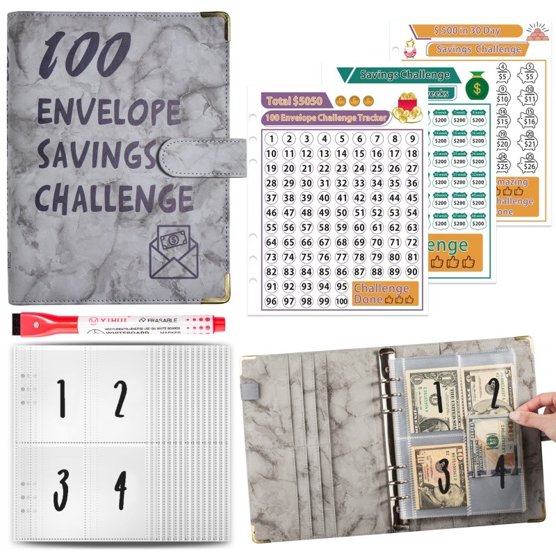 Sparbuch für Geld Challenge 100 Envelope Challenge Binder A5 Fun Way to Save €5,050, 100 Envelope Saving Challenge Geldsparmappe Geldsparen Spar Challenge Geld Sparen Challenge Sparchallenge Budgeting Sparbuch für Geld Challenge 100 Envelope Challenge Binder A5 Fun Way to Save €5,050, 100 Envelope Saving Challenge Geldsparmappe Geldsparen Spar Challenge Geld Sparen Challenge Sparchallenge Budgeting