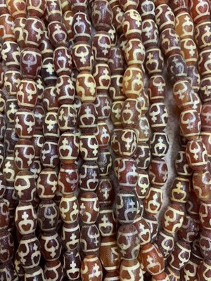 120 Pcs Rare Tibetan Old Natural Agate Dzi *4Aquarius* Prayer Beads !!!!!