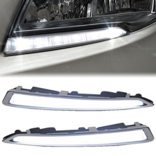 Drl For Ford Kuga Escape 2013 2014 2015 2016 Led Daytime Running Light Head Lamp