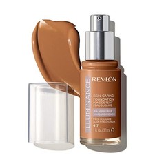 Revlon Illuminance Skin-Caring Liquid Foundation, 417 Warm Caramel, 1 fl oz