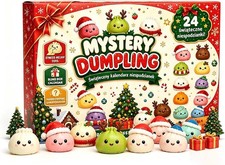 Christmas Advent Calendar 24 Days Countdown Bun Squishy Stress Relief Toy Gift