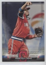 2018 Topps Salute Series 2 Throwback Jerseys Blue Francisco Lindor #S-22 0f72