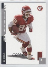 2005 Topps Pristine Dante Hall #51 1g9