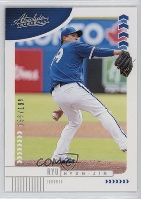 2020 Panini Absolute Silver 196/199 Hyun-Jin Ryu #60 1dl2