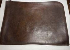 Vintage Hazel America’s Case Maker Leather Business Portfolio Document Briefcase
