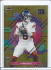 Jaxson Dart 2025 Topps Finest Uncommon True Gold Refractor With Coating /25 SSP