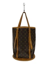 LOUIS VUITTON Tote Bag Bucket GM_Monogram Canvas_BRW PVC Brown Used