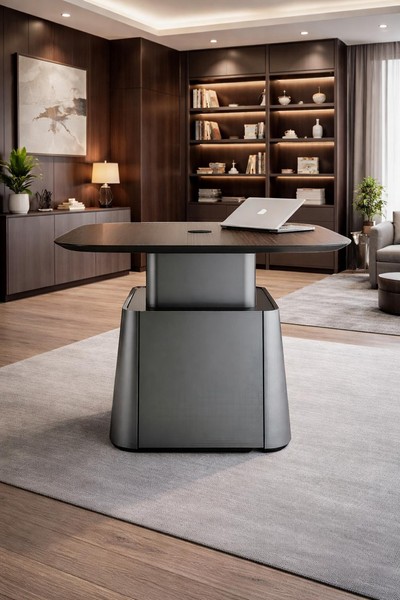 Moderner Schreibtisch Mit Elegantem Design FüR Ihr BüRo Oder Arbeitszimmer-image