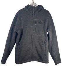 The North Face Jacket Mens Medium M Black Apex Bionic Softshell Fullzip Logo Top