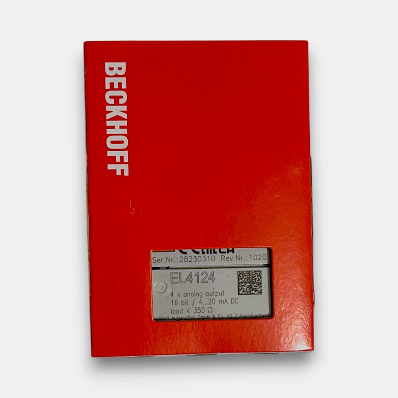 Beckhoff EL4124 terminal 4 sorties analogiques 16-bit EtherCAT - 2