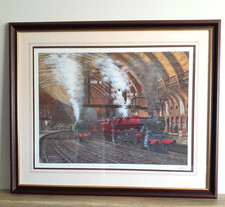 Change at York Limited Edition gerahmter Druck - signiert Mike Hutchinson '97 63/500