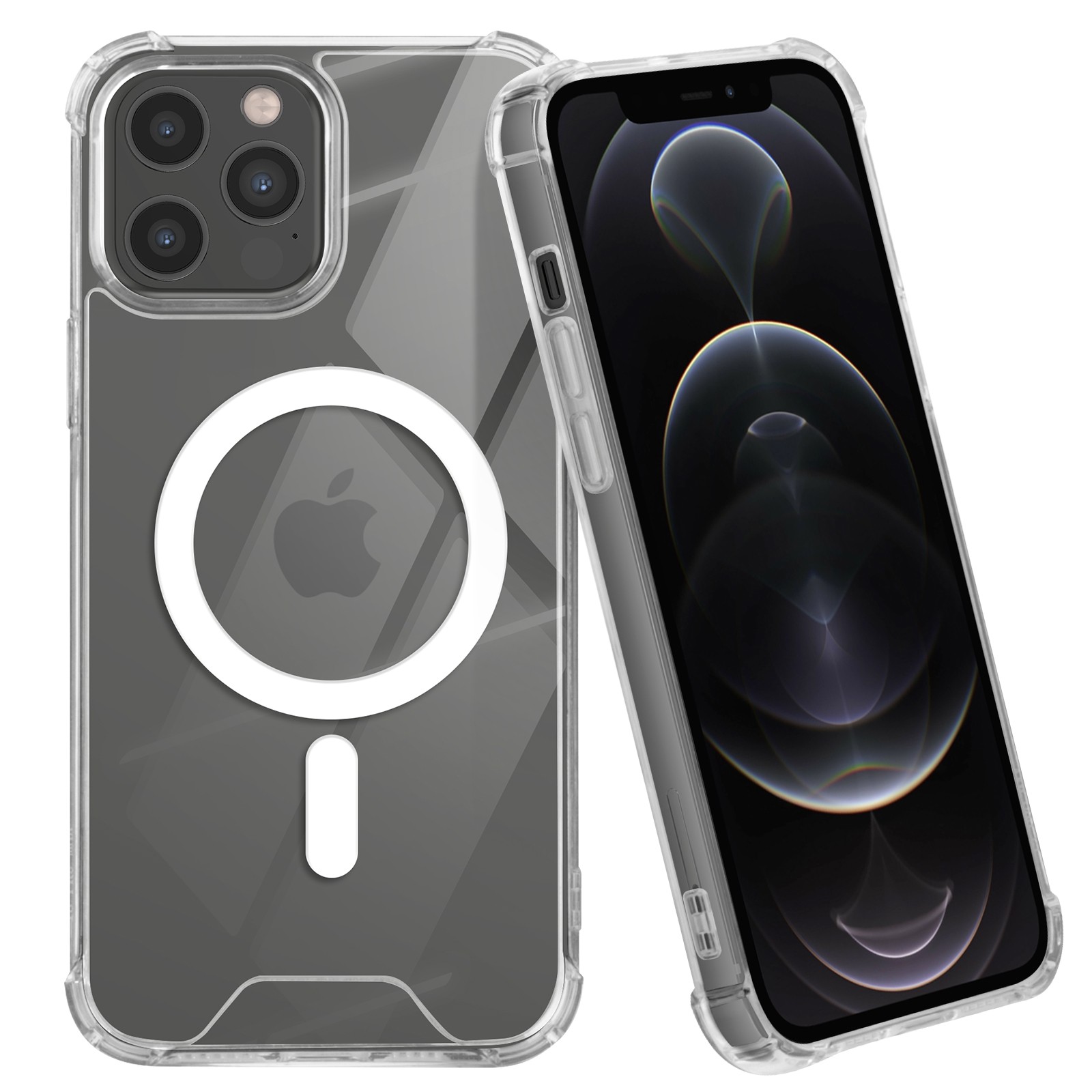 Coque iPhone 12 Pro Max Avizar en silicone pour éviter les bris d'écran et les chutes lourdes