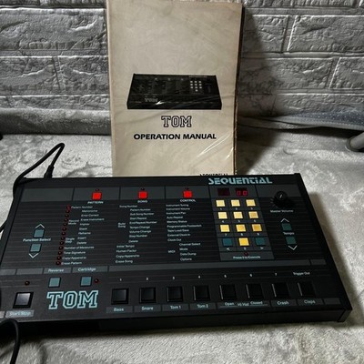 Sequential Circuits TOM Model 420 Vintage Drum Machine 1985 MIDI Tested