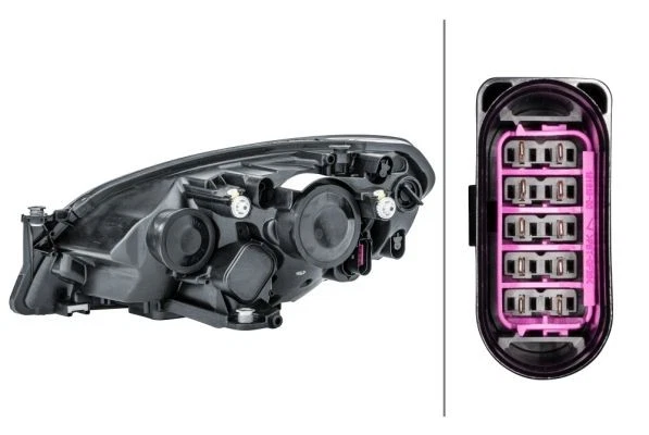 HELLA HALOGEN H7/H7 LED SCHEINWERFER RECHTS passend für SKODA CITIGO E-CITIGO | - Bild 4 von 4