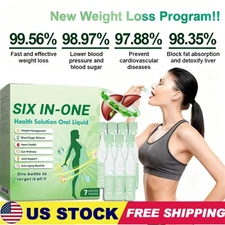 6-in-1 SIX-in-ONE Health Solution Oral Liquid, Advanced Body Care Liquids Drops