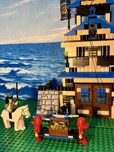 Lego Ninja 3054 Emperor’s Stronghold 6013 1184 Plus Extra Cart And Horse