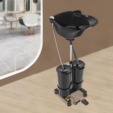 Mobiles Haarwaschbecken Waschbecken R&uuml;ckw&auml;rtswaschbecken Friseursalon Waschen DE
