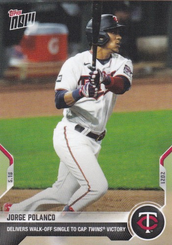 2021 Topps Now 228 Jorge Polanco