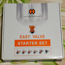 STORZ  BICKEL Easy Valve Starter Set Plastic Orange/Black CE Marking