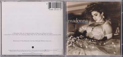 Madonna   Like A Virgin - Import 9 Track CD 1984/1996  Sire   25157-2 Original M