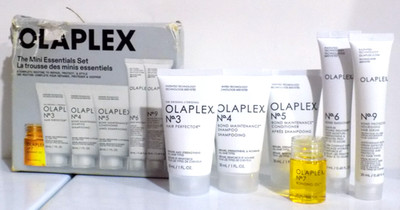 SEALED!~Olaplex The Mini Essentials 6 PIECES Set For Hair *DAMAGED BOX*