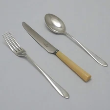 PRIDE Design David Mellor Walker & Hall Elkington Silver Service Forks & Spoons