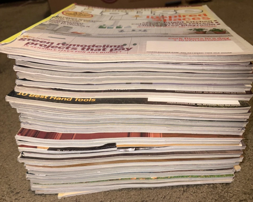 Lot of 31 Issues of This Old House Magazine 10/2006 - 2/2010 Missing Some Months - Image 3 of 4