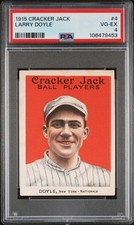 1915 Cracker Jack Larry Doyle #4 PSA 4
