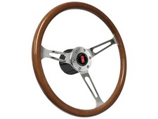 69-93 Oldsmobile Cutlass 442 98 Mahogany Wood Steering Wheel High Gloss 15 69-93 Oldsmobile Cutlass 442 98 Mahogany Wood Steering Wheel High Gloss 15