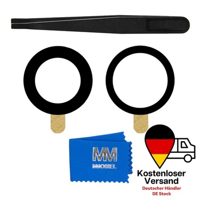 MMOBIEL Back Rück Kamera Glas Linse Ersatz für iPhone 13 / 13 Mini - inkl. Pinzette + Tu