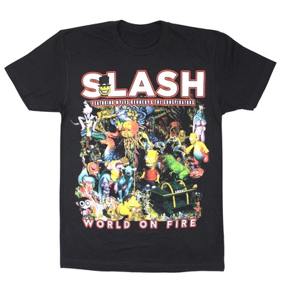 Men's Slash World On Fire World Tour 2015 (Stockholm - Temecula) Slim Fit