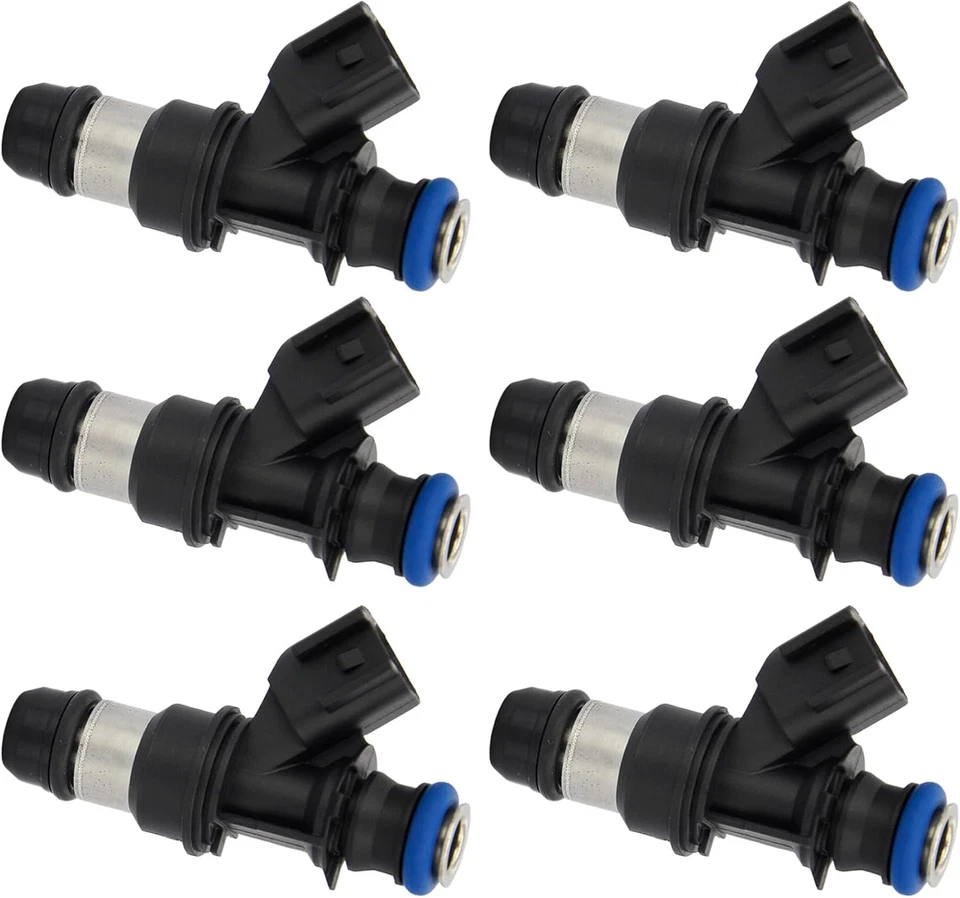 Juego de 6 inyectores de combustible 12586557 para Pontiac G6 y Montana 3,5 L V6 2005 2006 FJ649 Foto 2 de 4