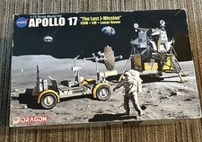 Dragon Apollo 17 CSM LM Lunar Rover 1:72 Unassembled Plastic Model Kit