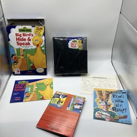Sesame Street: Big Bird's Hide & Speak Nintendo NES Complete