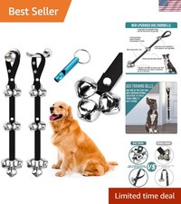 Brand New Pet Dog Doorbells - Quality Training Bells, Adjustable Length, Lou...