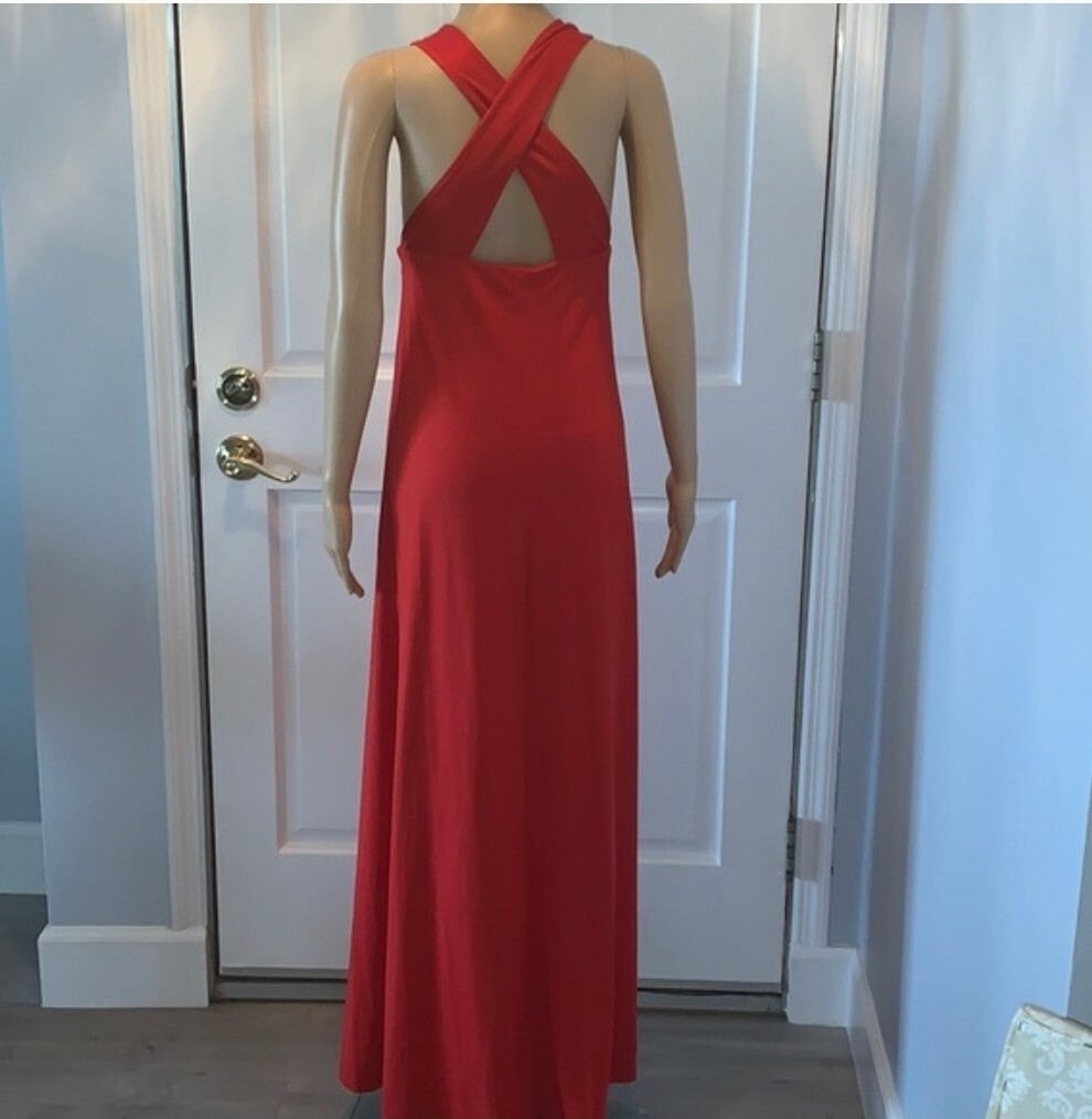 kardashian kollection red dress Women Kardashian Kollection Red Black Pencil Body Dress Size L ID0134