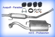 Abgasanlage für Toyota Corolla Verso 1.6 VVT-i Großraumlimousine lTyp _E12_ +Kit