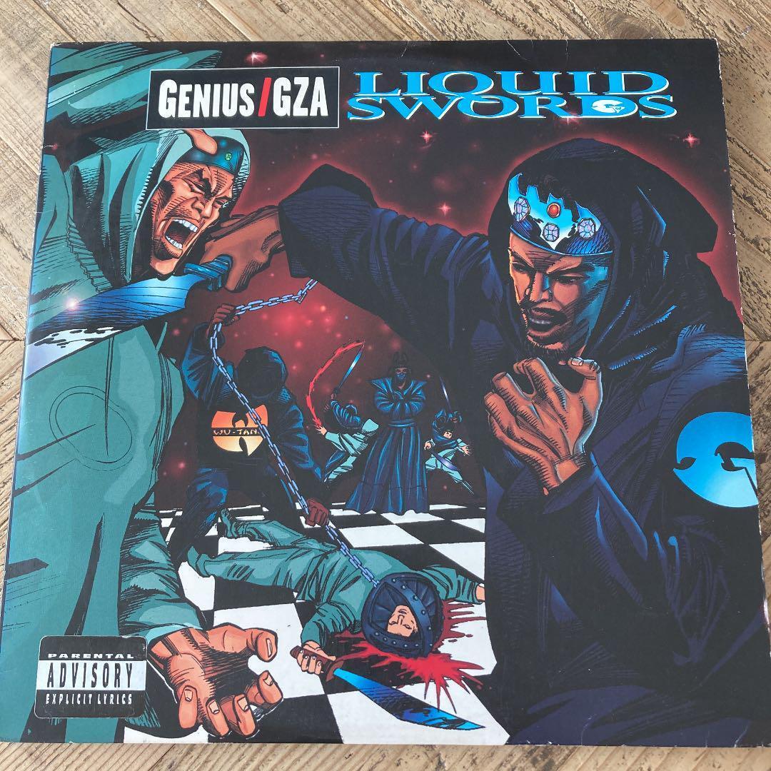 Genius / GZA - Liquid Swords 12" Black Vinyl 1995 US Original 2LP Geffen Record