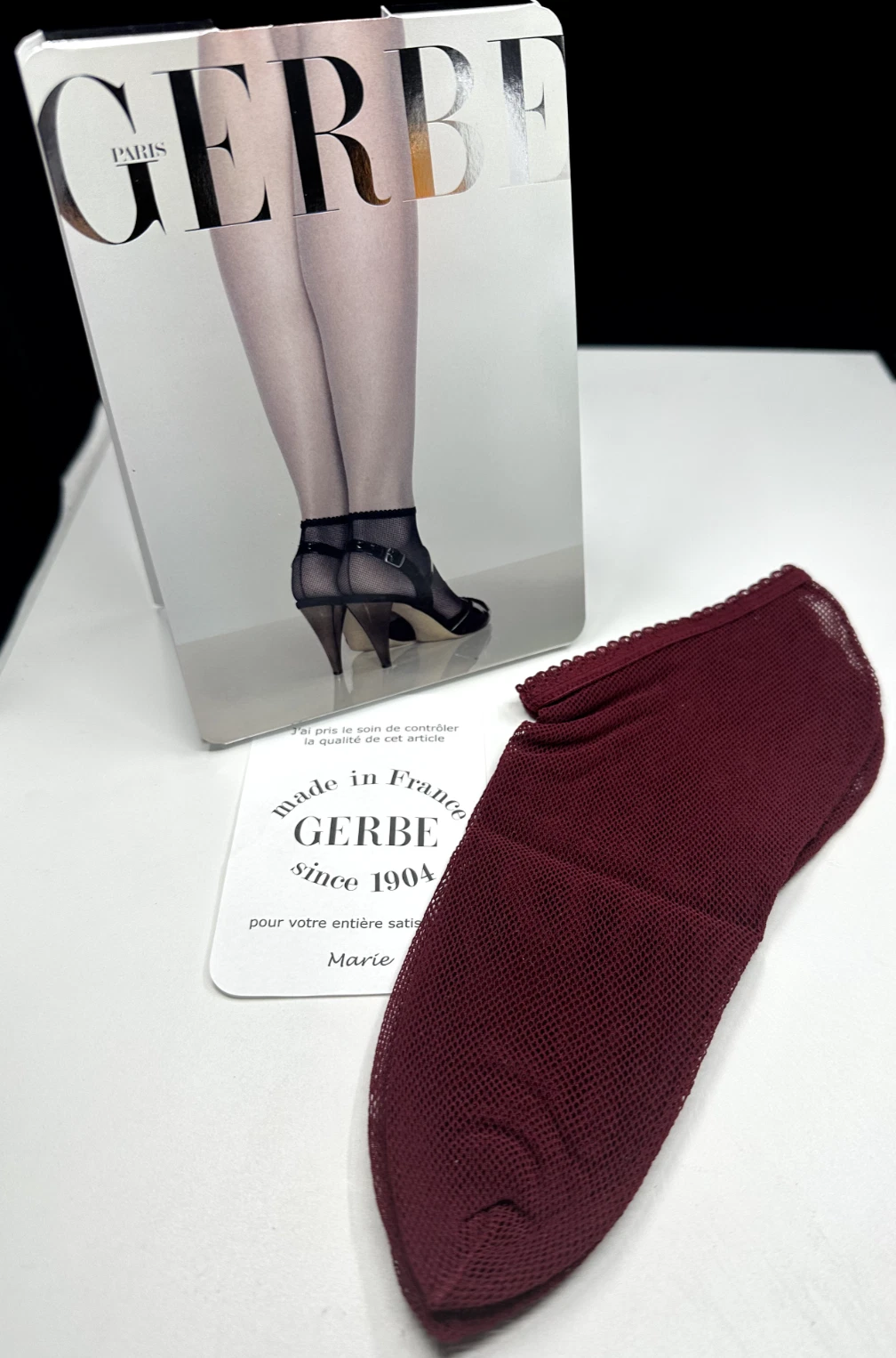 Gerbe Socquette Ankle Socks Fruits Rouges Made in France New WT(Choose Size)