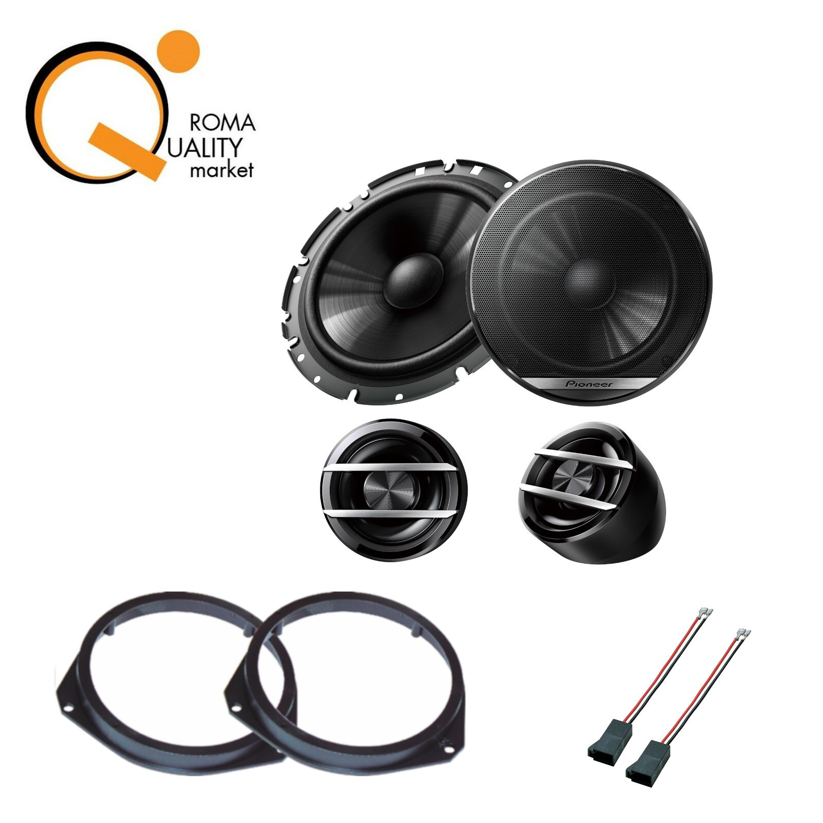 Sistema Altoparlanti Pioneer Fiat Ducato 2006-2024 | Audio HD 4 Pezzi